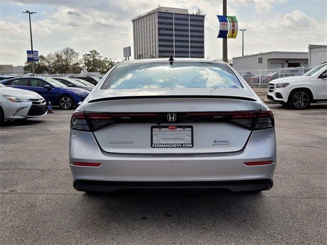 used 2024 Honda Accord Hybrid car, priced at $27,488