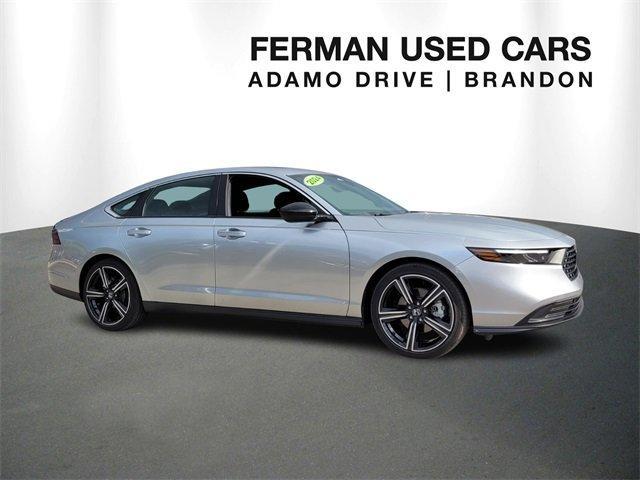 used 2024 Honda Accord Hybrid car, priced at $27,488