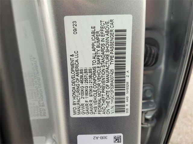 used 2024 Honda Accord Hybrid car, priced at $27,488