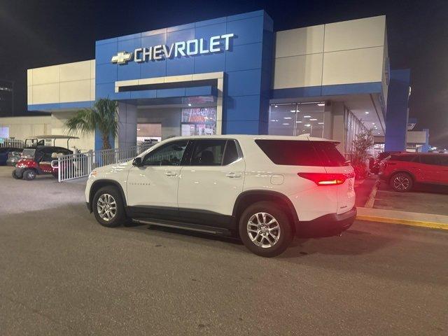 used 2021 Chevrolet Traverse car, priced at $24,988