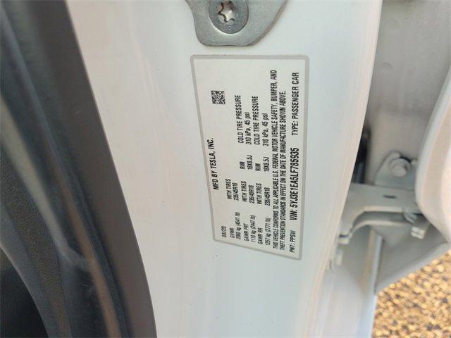 used 2020 Tesla Model 3 car, priced at $20,987