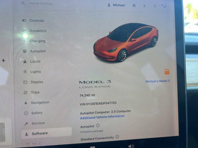 used 2018 Tesla Model 3 car, priced at $22,987