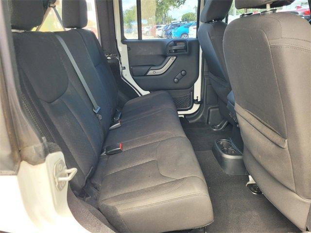 used 2015 Jeep Wrangler Unlimited car, priced at $15,488