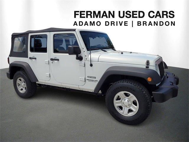 used 2015 Jeep Wrangler Unlimited car, priced at $16,988