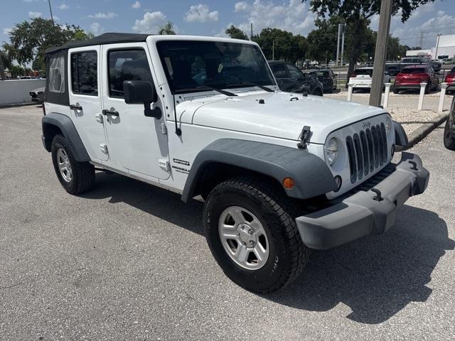 used 2015 Jeep Wrangler Unlimited car, priced at $16,988