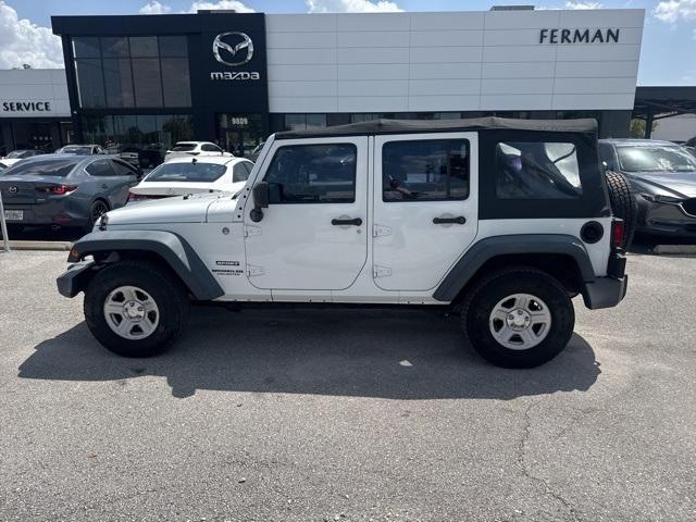 used 2015 Jeep Wrangler Unlimited car, priced at $16,988