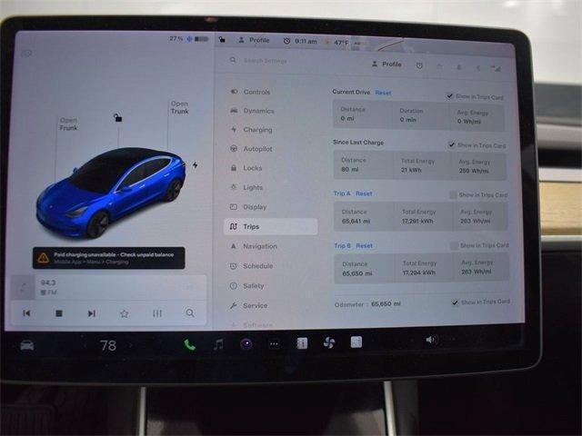 used 2018 Tesla Model 3 car, priced at $18,987