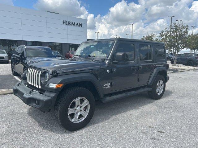 used 2019 Jeep Wrangler Unlimited car, priced at $21,987