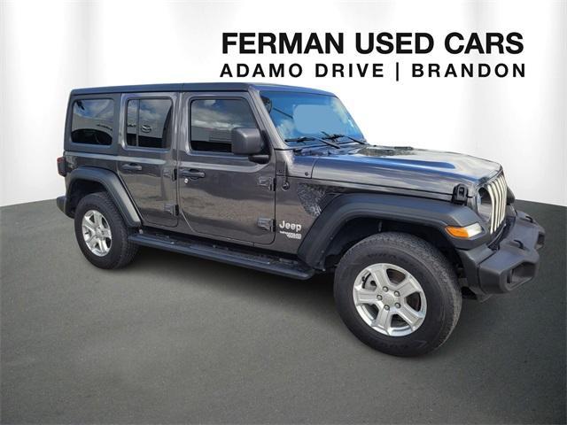 used 2019 Jeep Wrangler Unlimited car, priced at $18,888