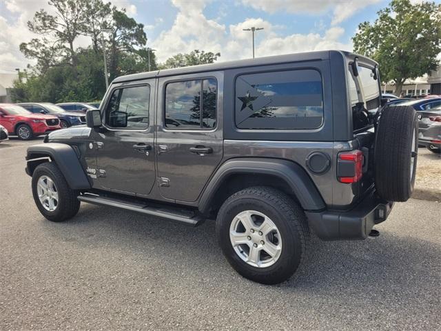 used 2019 Jeep Wrangler Unlimited car, priced at $18,888