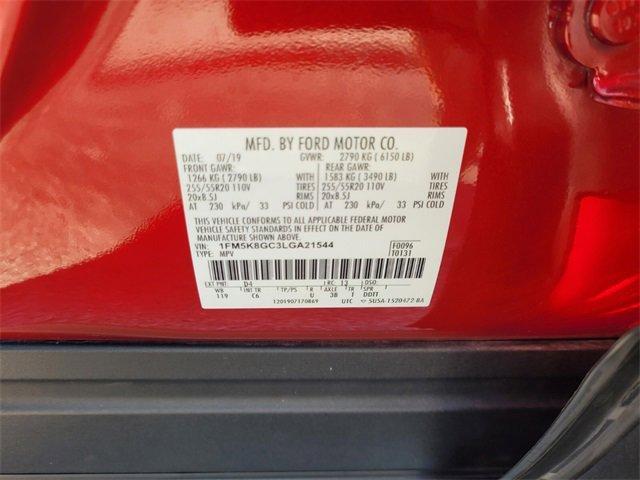 used 2020 Ford Explorer car, priced at $27,888