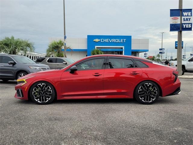 used 2025 Kia K5 car, priced at $27,988