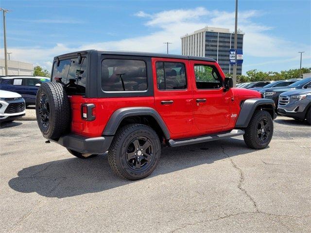 used 2020 Jeep Wrangler Unlimited car, priced at $22,988