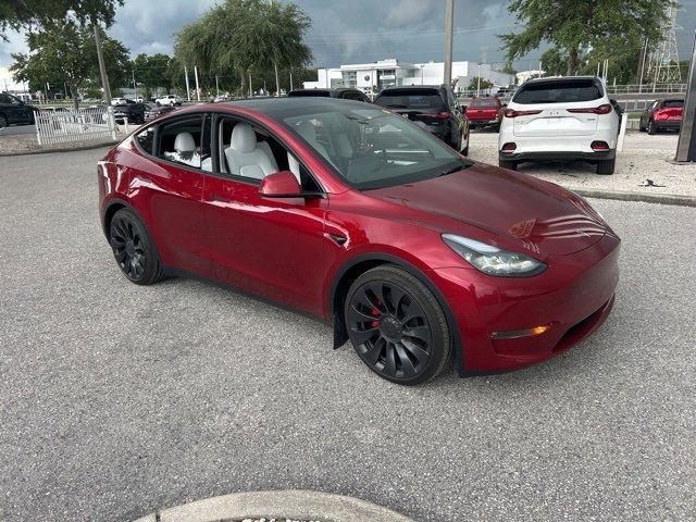 used 2025 Tesla Model Y car, priced at $43,987