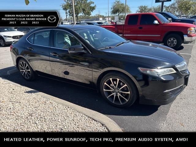 used 2015 Acura TLX car, priced at $11,987