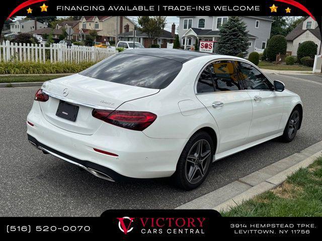 used 2021 Mercedes-Benz E-Class car, priced at $28,795