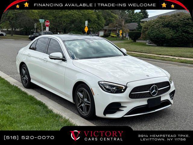 used 2021 Mercedes-Benz E-Class car, priced at $28,795