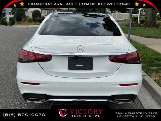 used 2021 Mercedes-Benz E-Class car, priced at $28,795