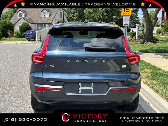 used 2022 Volvo XC40 Recharge Pure Electric car, priced at $23,995