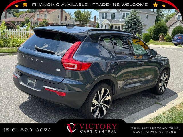 used 2022 Volvo XC40 Recharge Pure Electric car, priced at $23,995