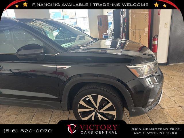 used 2022 Volkswagen Taos car, priced at $15,745