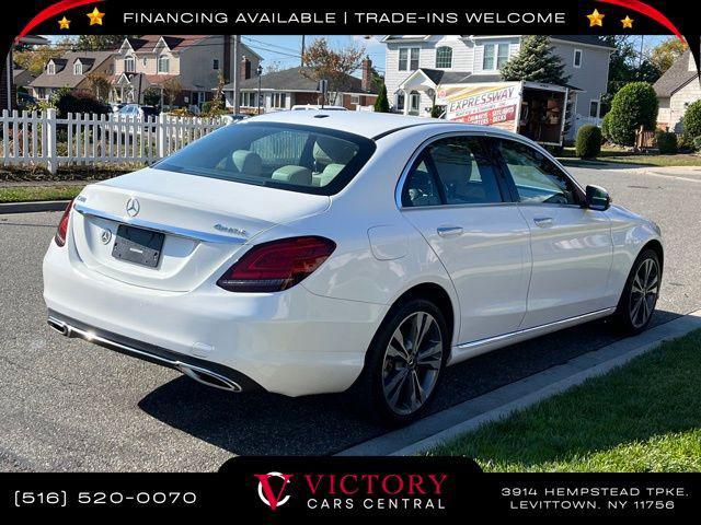 used 2021 Mercedes-Benz C-Class car, priced at $19,995