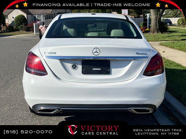 used 2021 Mercedes-Benz C-Class car, priced at $19,995