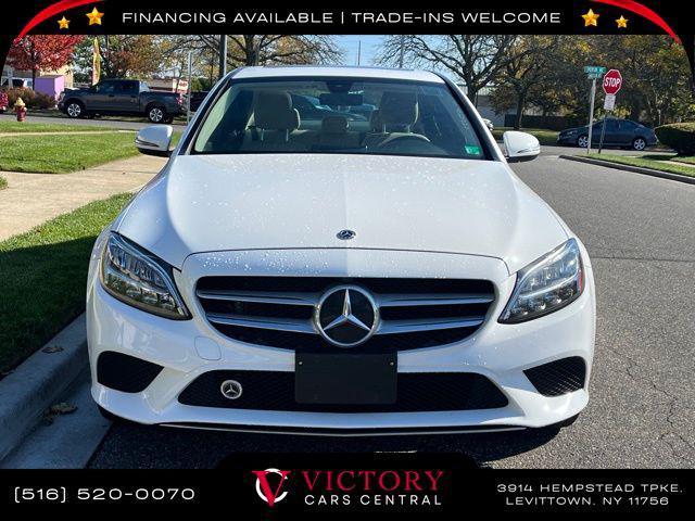 used 2021 Mercedes-Benz C-Class car, priced at $19,995