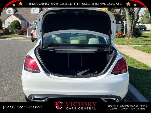 used 2021 Mercedes-Benz C-Class car, priced at $19,995