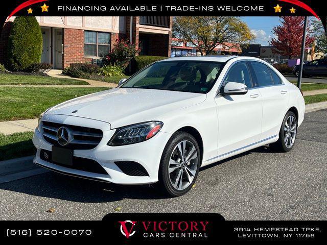 used 2021 Mercedes-Benz C-Class car, priced at $19,995