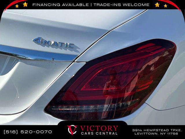 used 2021 Mercedes-Benz C-Class car, priced at $19,995