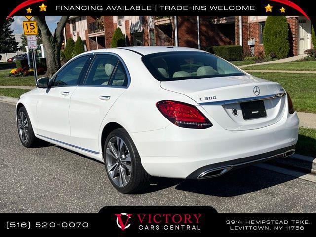 used 2021 Mercedes-Benz C-Class car, priced at $19,995