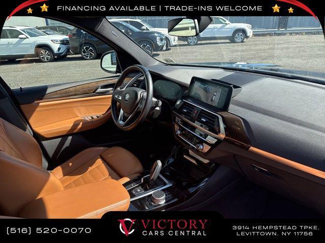 used 2021 BMW X3 car, priced at $21,495