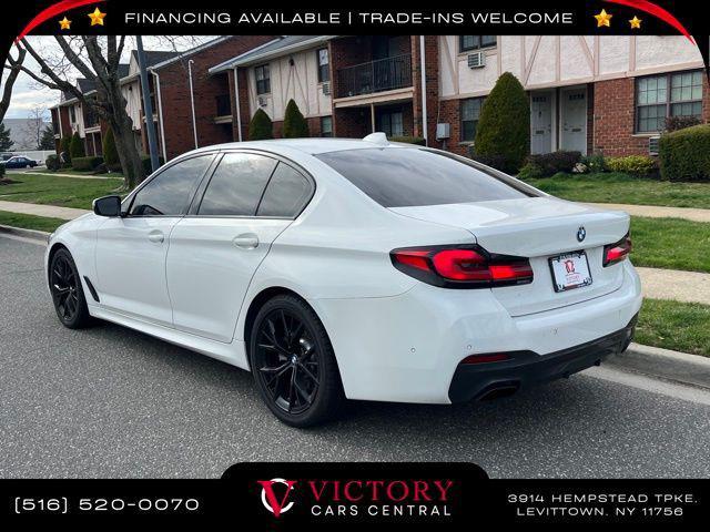 used 2022 BMW 530 car, priced at $23,995