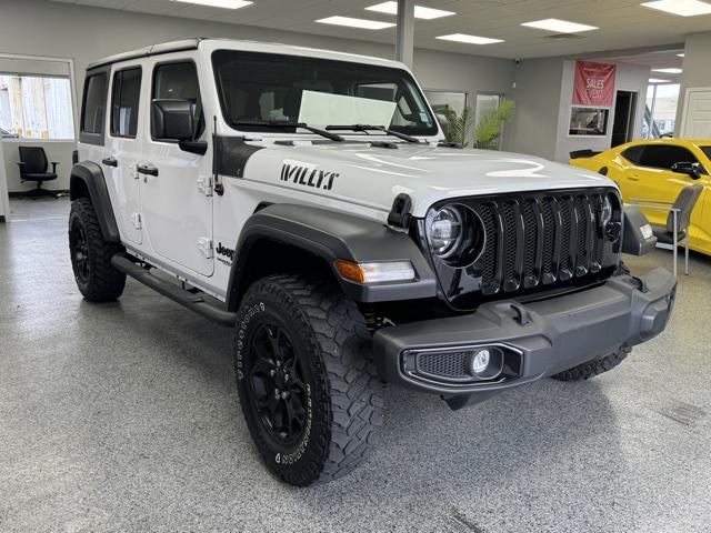 used 2022 Jeep Wrangler car, priced at $33,195
