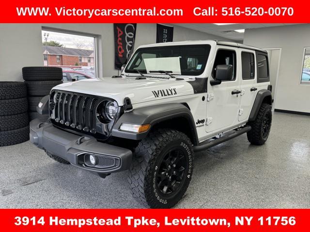 used 2022 Jeep Wrangler car, priced at $33,695