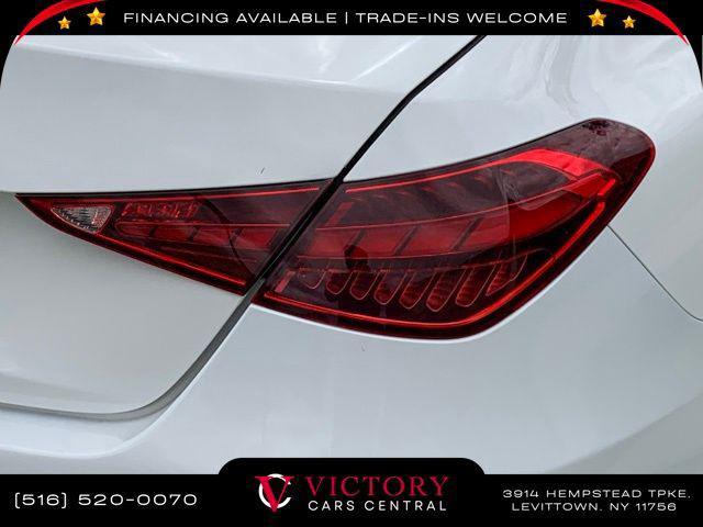 used 2022 Mercedes-Benz C-Class car, priced at $26,995