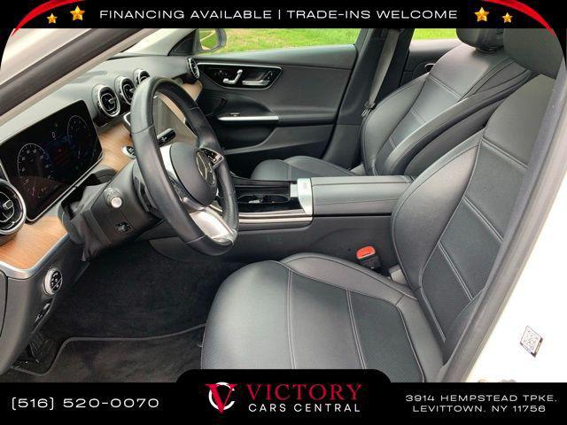 used 2022 Mercedes-Benz C-Class car, priced at $26,995