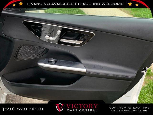 used 2022 Mercedes-Benz C-Class car, priced at $26,995