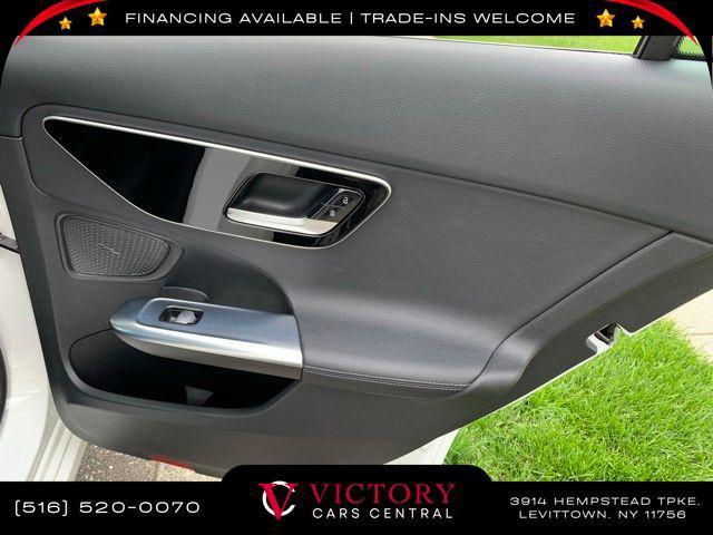 used 2022 Mercedes-Benz C-Class car, priced at $26,995