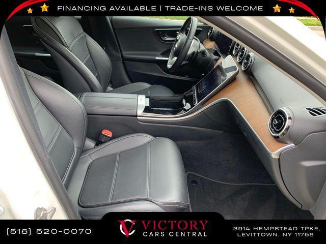 used 2022 Mercedes-Benz C-Class car, priced at $26,995