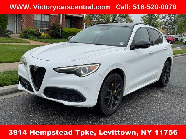 used 2021 Alfa Romeo Stelvio car, priced at $18,495