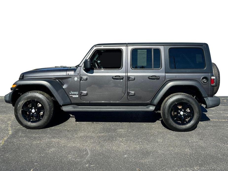 used 2021 Jeep Wrangler Unlimited car, priced at $27,197