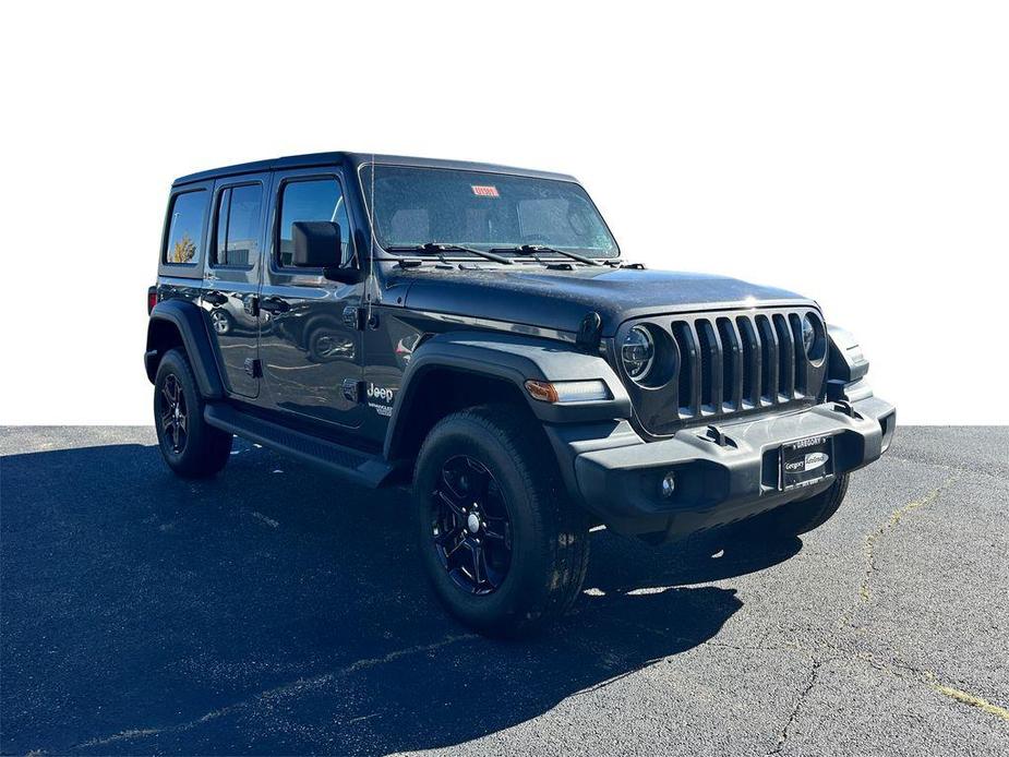 used 2021 Jeep Wrangler Unlimited car, priced at $27,197