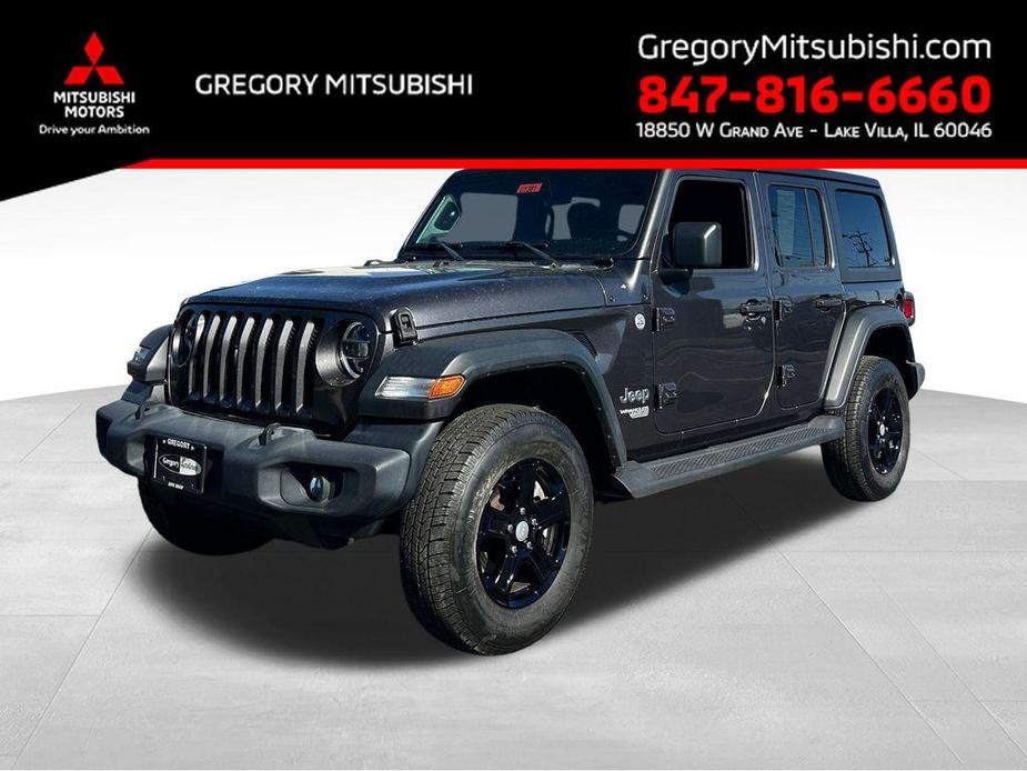 used 2021 Jeep Wrangler Unlimited car, priced at $27,197