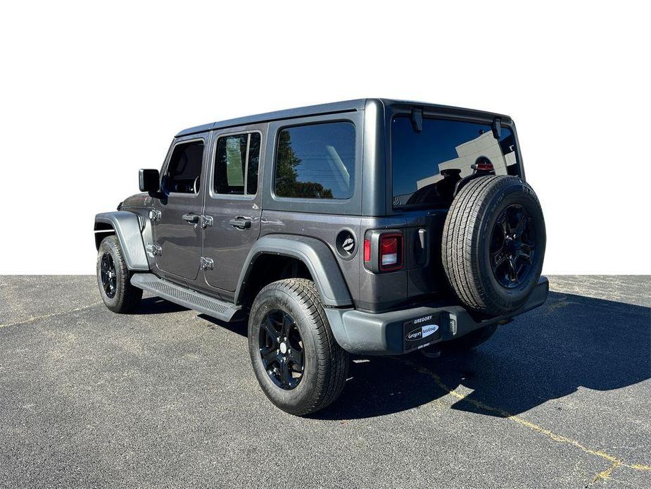 used 2021 Jeep Wrangler Unlimited car, priced at $27,197