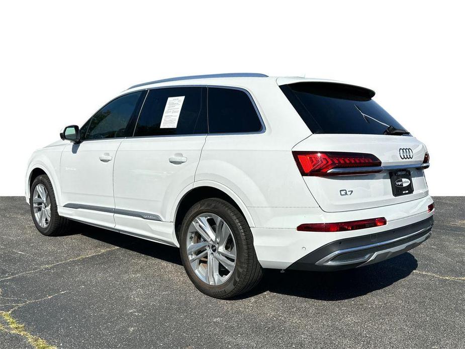 used 2021 Audi Q7 car, priced at $33,000