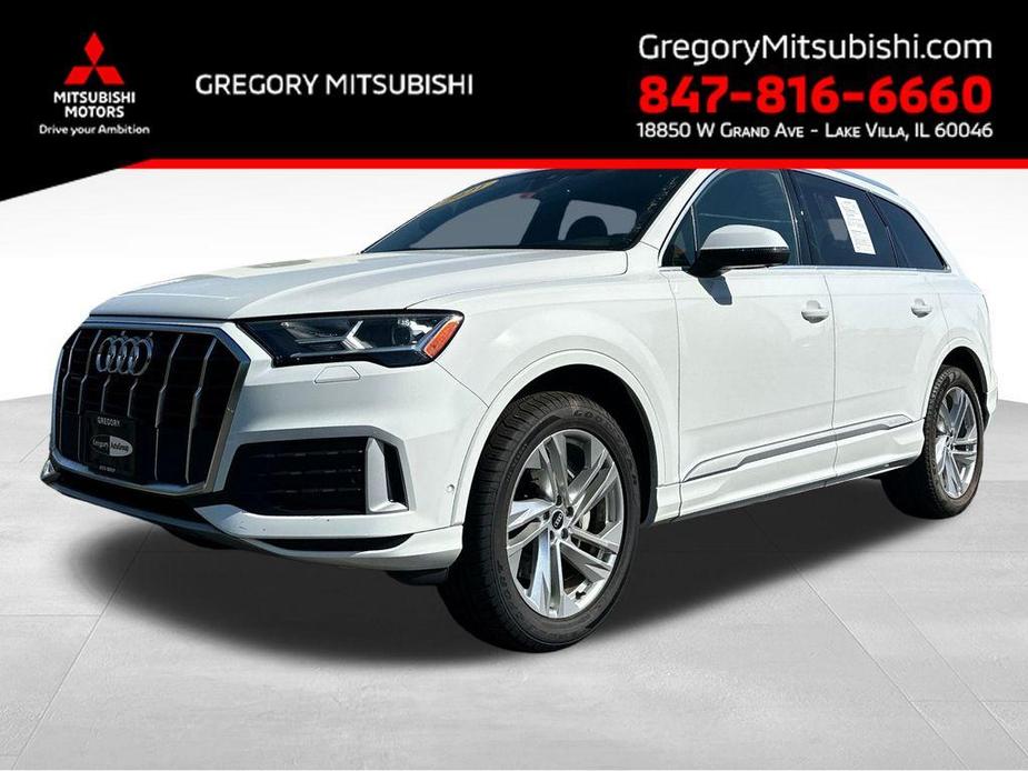 used 2021 Audi Q7 car, priced at $33,000