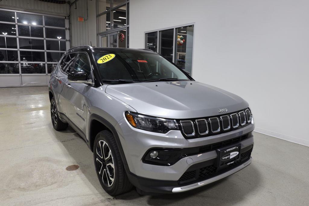 used 2022 Jeep Compass car, priced at $21,200