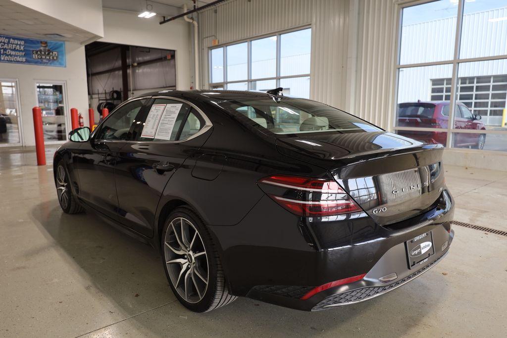 used 2023 Genesis G70 car, priced at $25,886